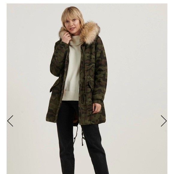 Lucky Brand Camo Parka - Picture 4 of 5